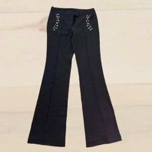 Y2K/2000’s Arden B Pocket Studded Black Dress Pants Size 2